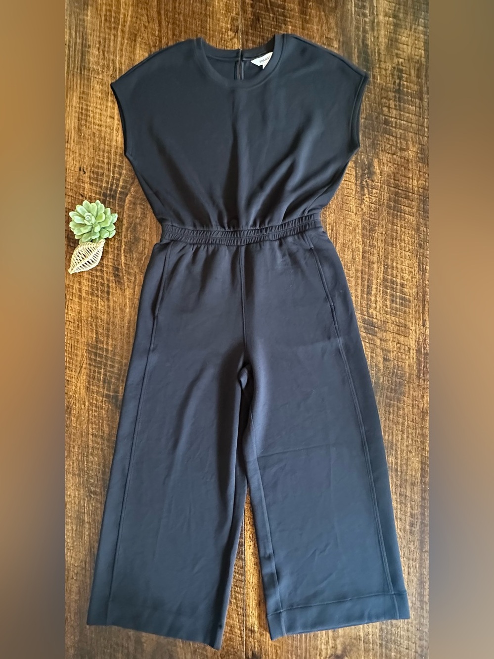 NWT SPANX | AirEssentials® Cap Sleeve UPF 50+ Cinched Jumpsuit, Size M - Picture 2 of 10